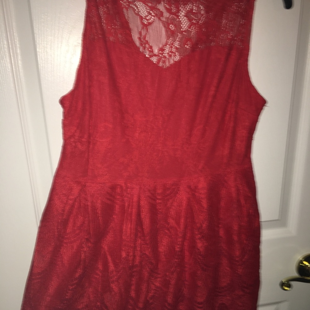 Red dress